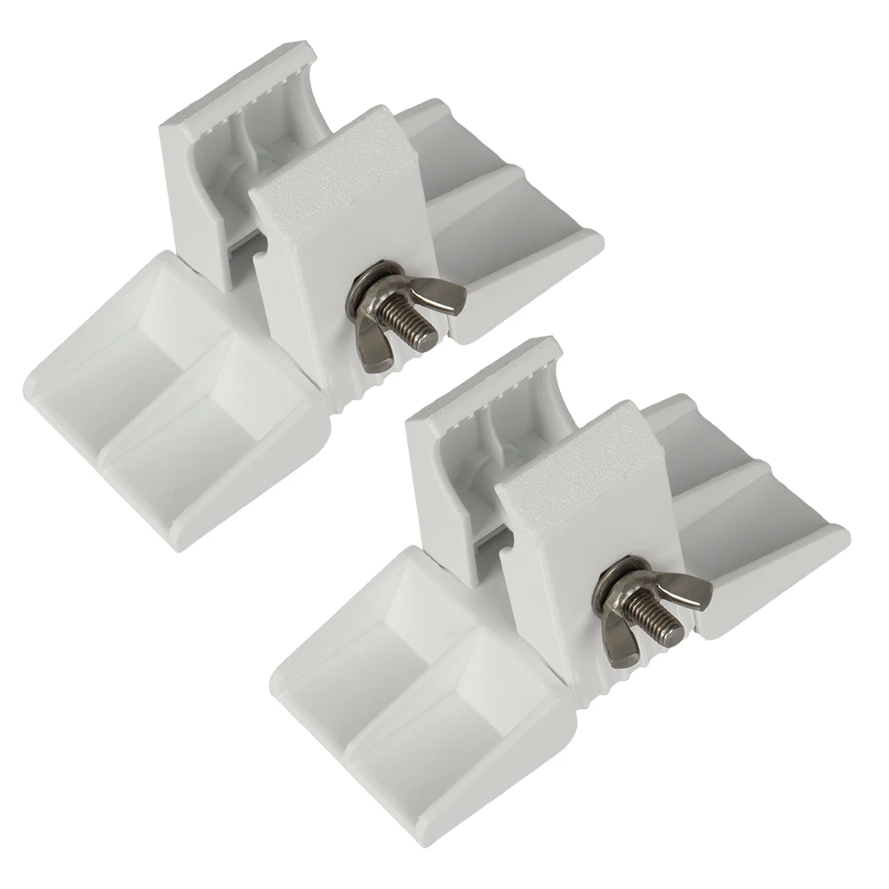 2Pcs/Set RVs CARAVAN TV AERIAL MAST POLE CLAMPS For BOAT MOTORHOME VW ...