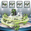 New Robot Toys Electric Dual Remote Control Toys Intelligent Machine Dogs Eight Wheeled Stunt Mechanical Dog Children's Toys 4