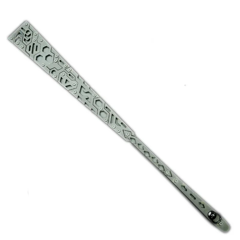 Traditional Chinese Kungfu Fan Titanium Steel Folding Fan Collectible EDC Metalworking Craft
