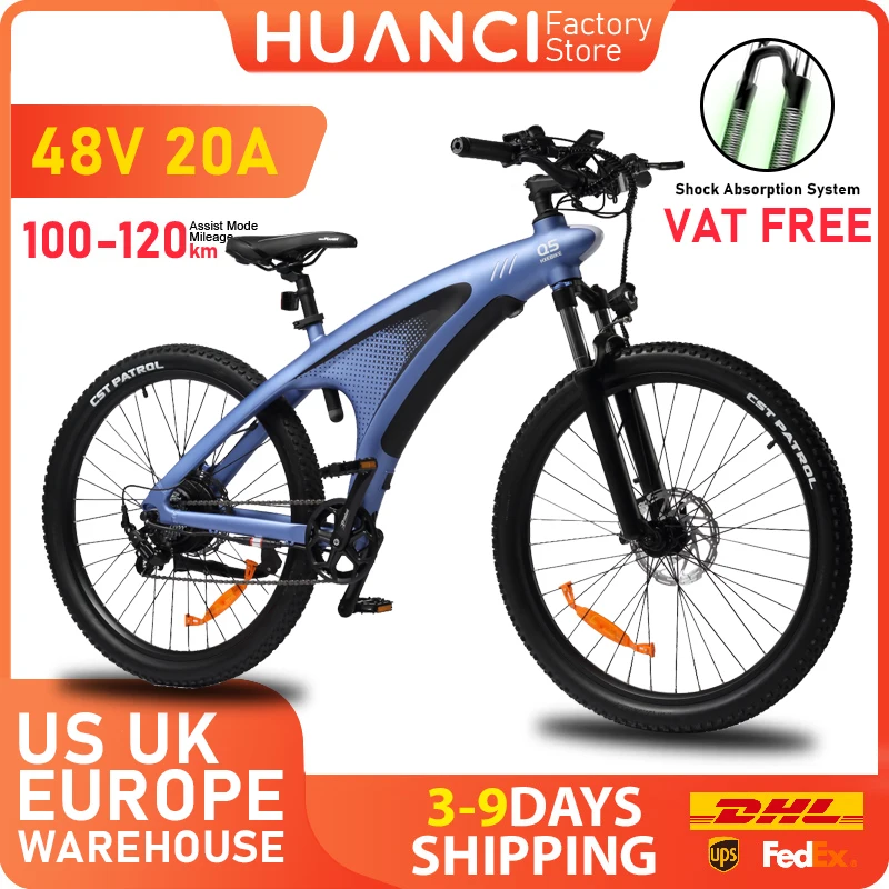 HUANCI Q5 Mountain Electric Bike 48V 27.5 Inch