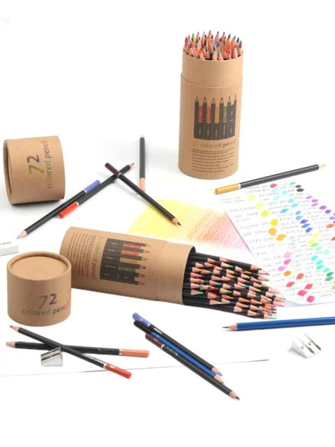 H&B180 Oily Colored Pencil Iron Box Set Art Painting and Drawing Supplies  Graffiti Pencil For Students Kids Artists Stationery - AliExpress