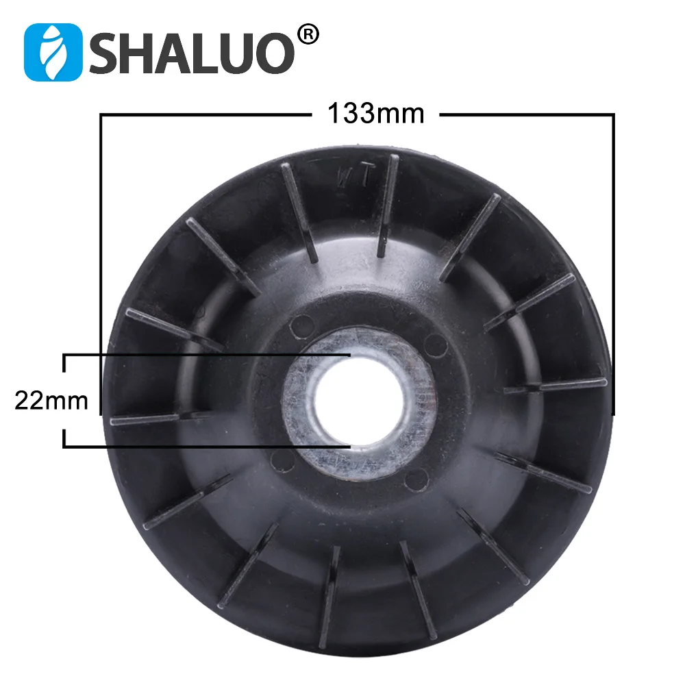 gasolina ventilador 950 motor vento folha de vento plastico 22mm 133mm 02