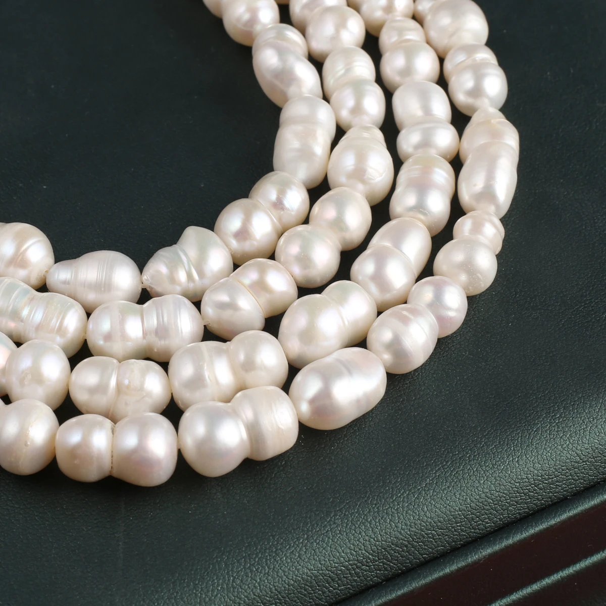 Good Quality Natural Baroque Peanut Shape Pearls 8x14-9x15mm for Fashion Jewelry Making DIY Necklace Earrings Gifts