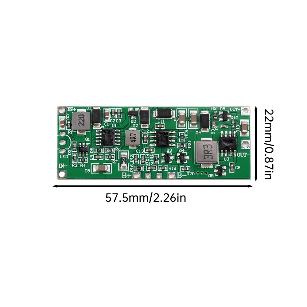 12V 3A High Power Uninterruptible Power Supply Board 3S Lithium Battery Pack UPS Module Charging Discharging Automatic Switching