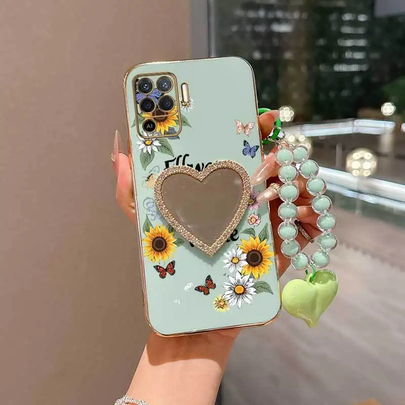 Butterflies Fluttering Phone Case Set with Lanyard and Stand