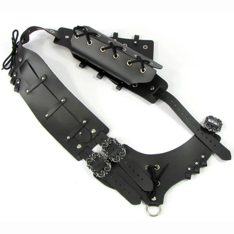 IBLUELOVER Porte Épée En Cuir PU Ceinture Porte-coutelas