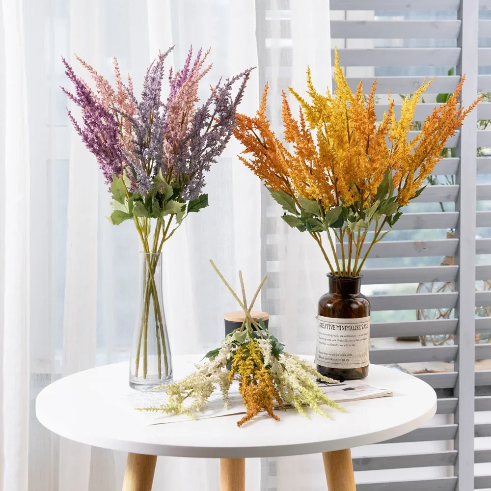 Quercetin Artificial Flower Bouquet for Wedding and Home Decoration