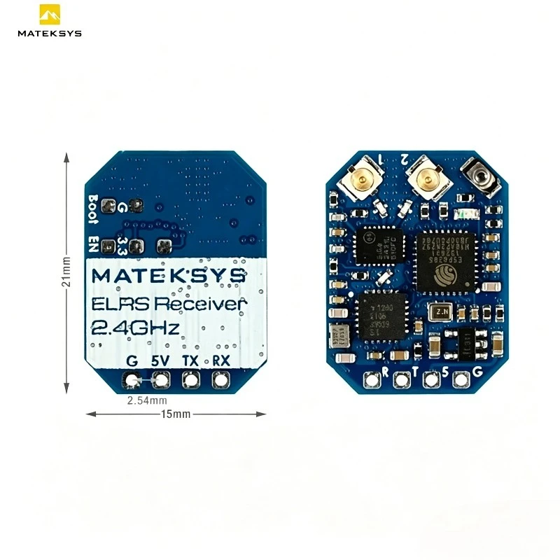Récepteur ELRS 2.4G MATEKSYS ELRS-R24-D CRSF pour drone FPV