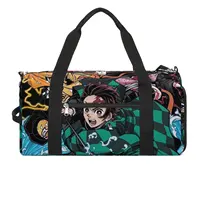 Gym Bag Demons Anime Sports Bag Gym Accessories Men Waterproof Custom Handbag Graphic Luggage Fitness Bag 1