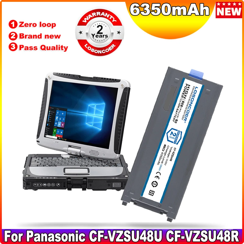 

Аккумулятор для ноутбука CF-VZSU48 6350 мАч для Panasonic
