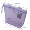 Mesh Makeup Toiletry Storage Bags Handbags Portable Travel Washing Body Shower Tools Organizer Hanging Cosmetic Organizer Pouch 3