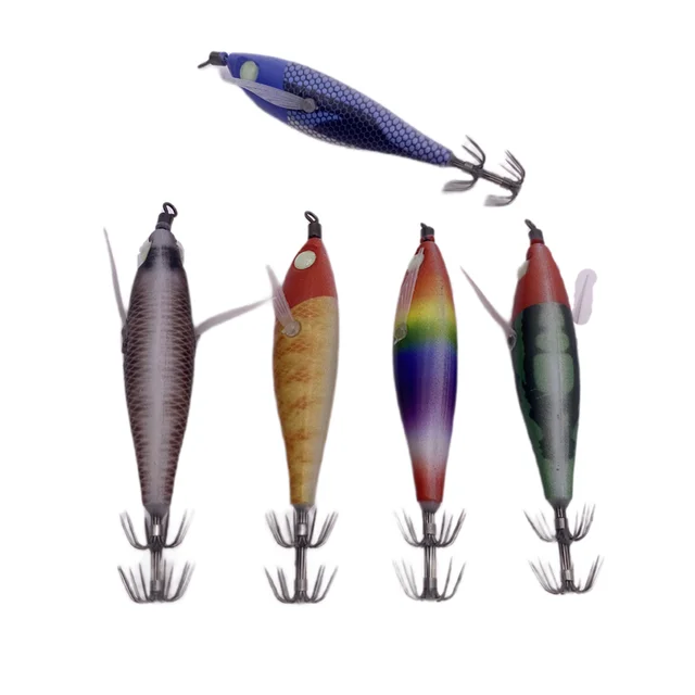 UV Jig Squid Rush EGI Baits Shrimp Lure Japanese yo zuri Gambar