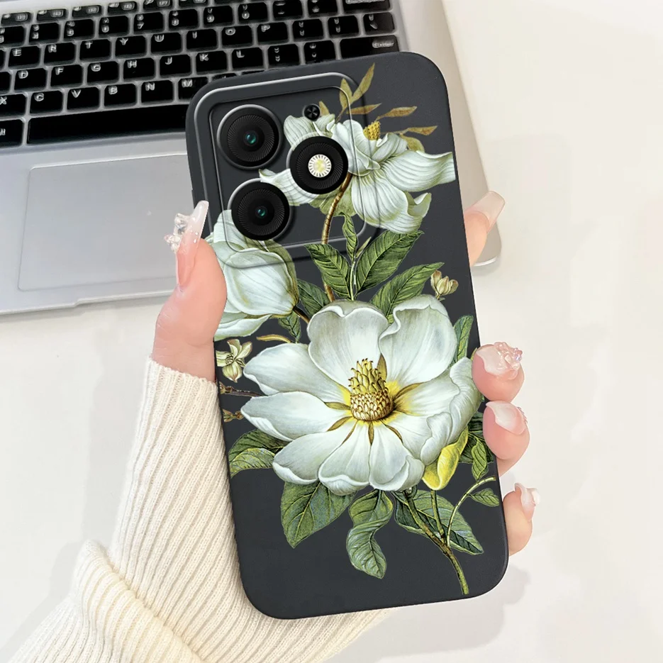 Cute Fashion Cartoon Soft TPU Phone Case - Stylish Protective Back Cover Bumper