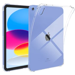 Clear TPU iPad Protective Case - Soft, Durable, Transparent Cover - iPad (A16) 11 - inch (Clear)