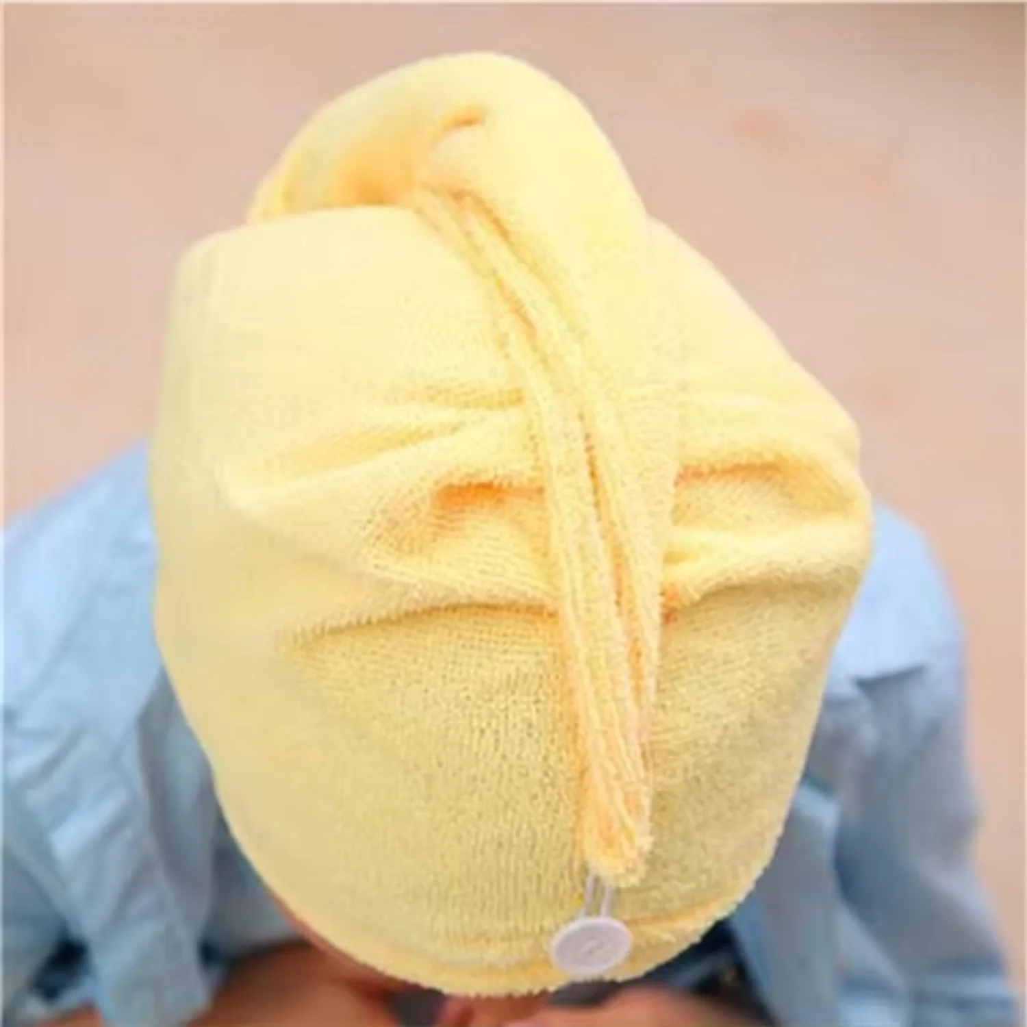 Elegant Practical Fashion Style Hot Selling 1pc Microfiber Bathing Quick Dry Hair Magic Drying Turban Wrap Towel Hat 5