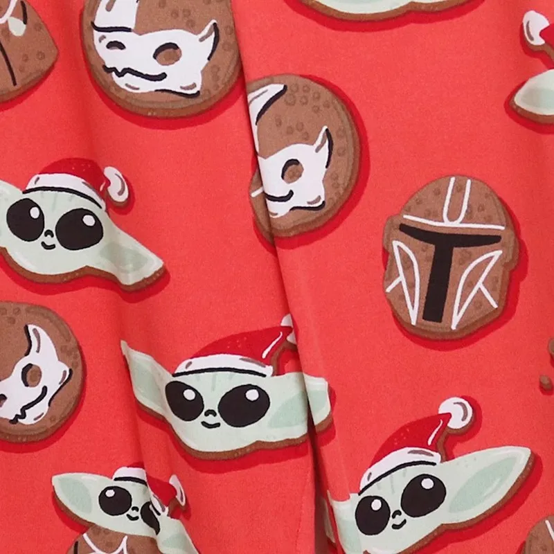 Women's Pants Cartoon Print Cute Wide Leg Pants High Waist Trousers In Autumn