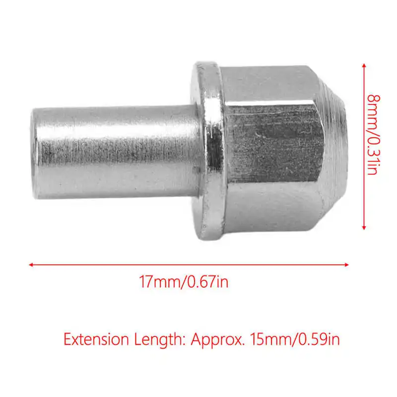 Conversione Adattatore Mozzo Esagonale Ruota Da 4 Pezzi Da 12