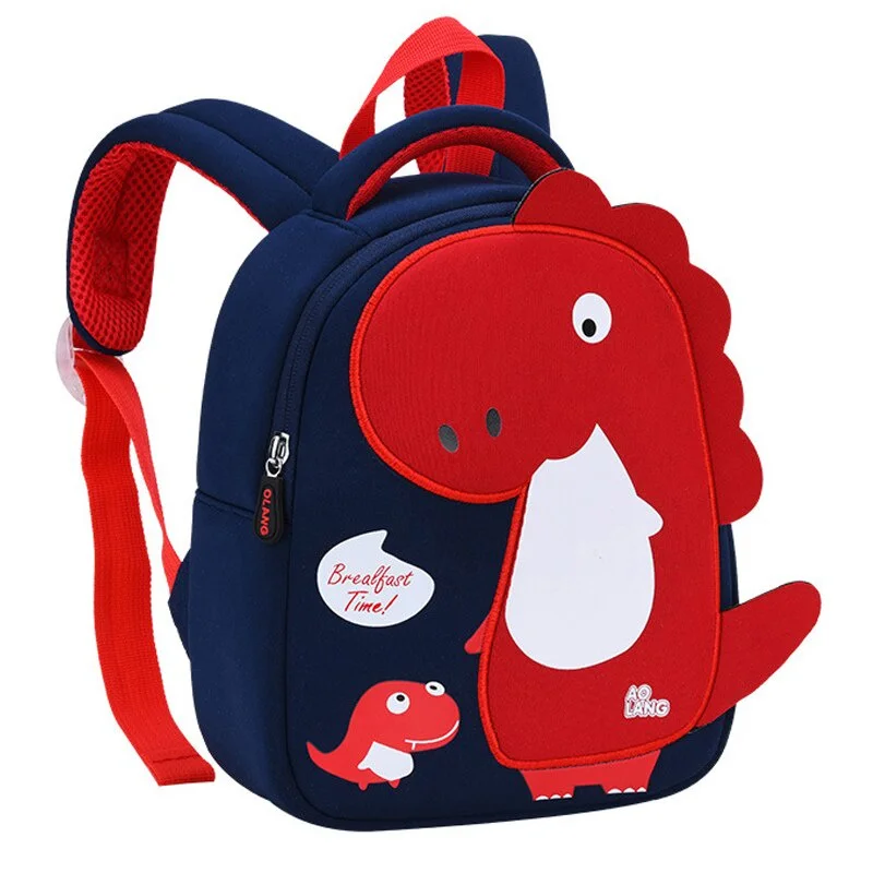 Cute Kids School Bags Kindergarten Preschool Bag Dinosaur Children Schoolbag 3-8 Years Old Cartoon Fashion Backpack for Girl Boy
