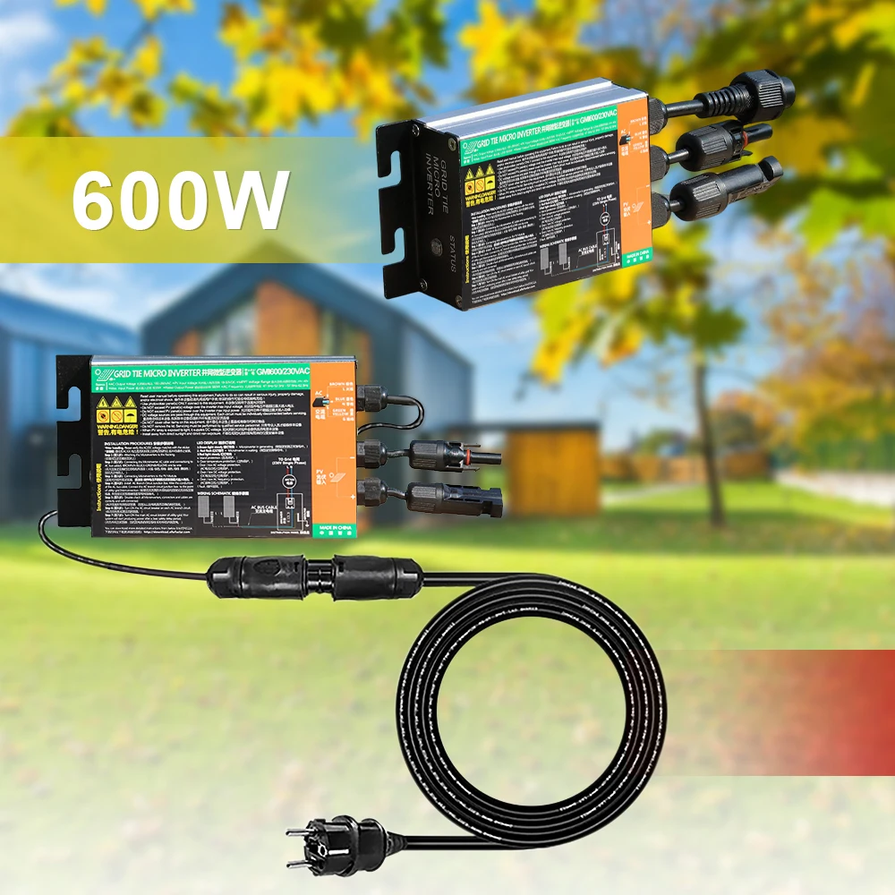400W Waterproof solar panel system balcony power plants kit with 230V Inverter for home complete kit