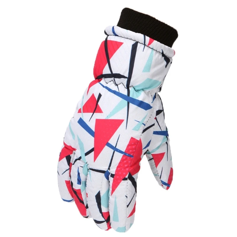 New Children Winter Snow Warm Gloves Boys Girls Ski Snowboard Windproof Waterproof Thicken Keep Warm Winter Mittens Dropshipping 4
