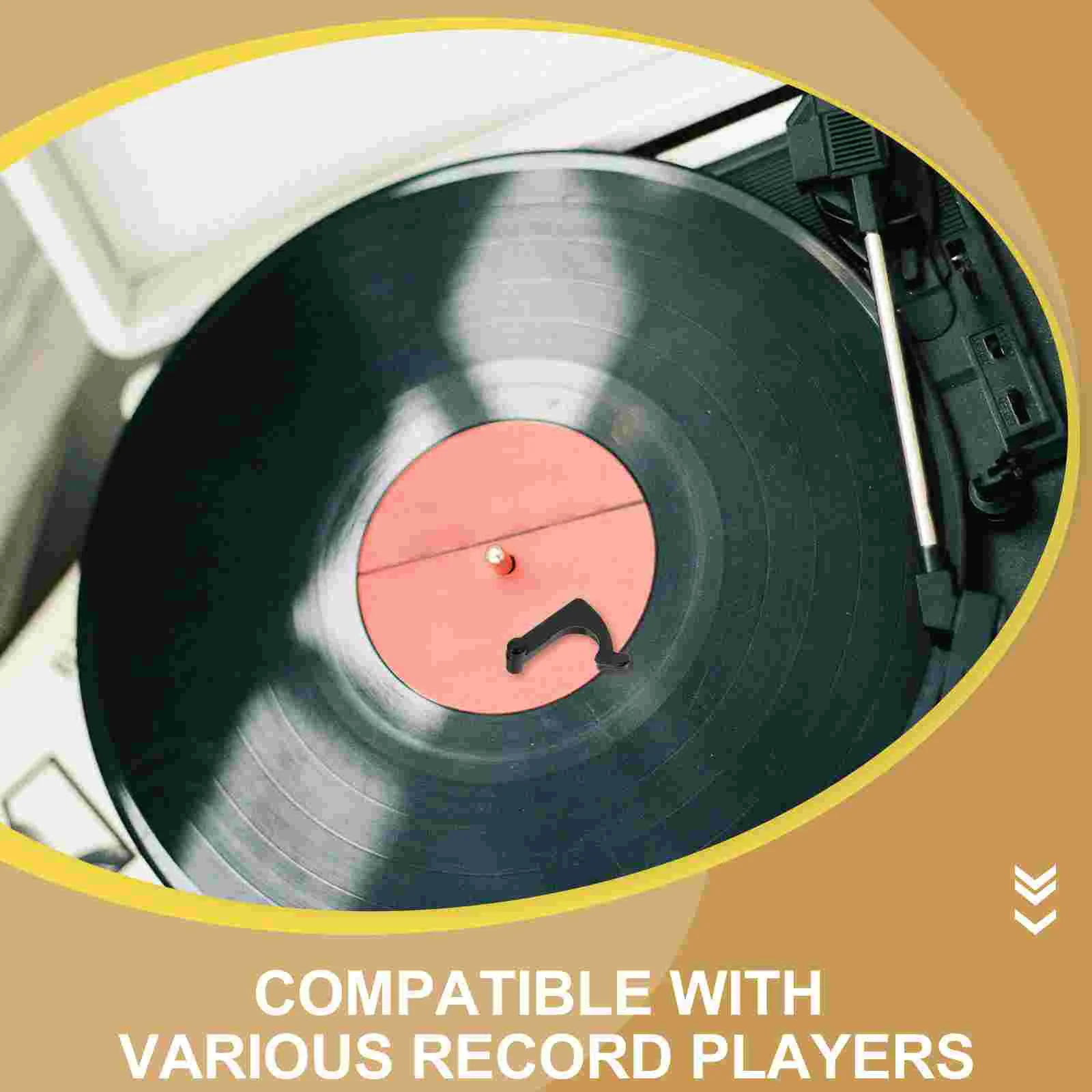 4 Pcs Turntable Tone Arm Buckle Vinyl Record Player Accessory Attachments Iron Adapter Supplies Holder phonograph needle supplies