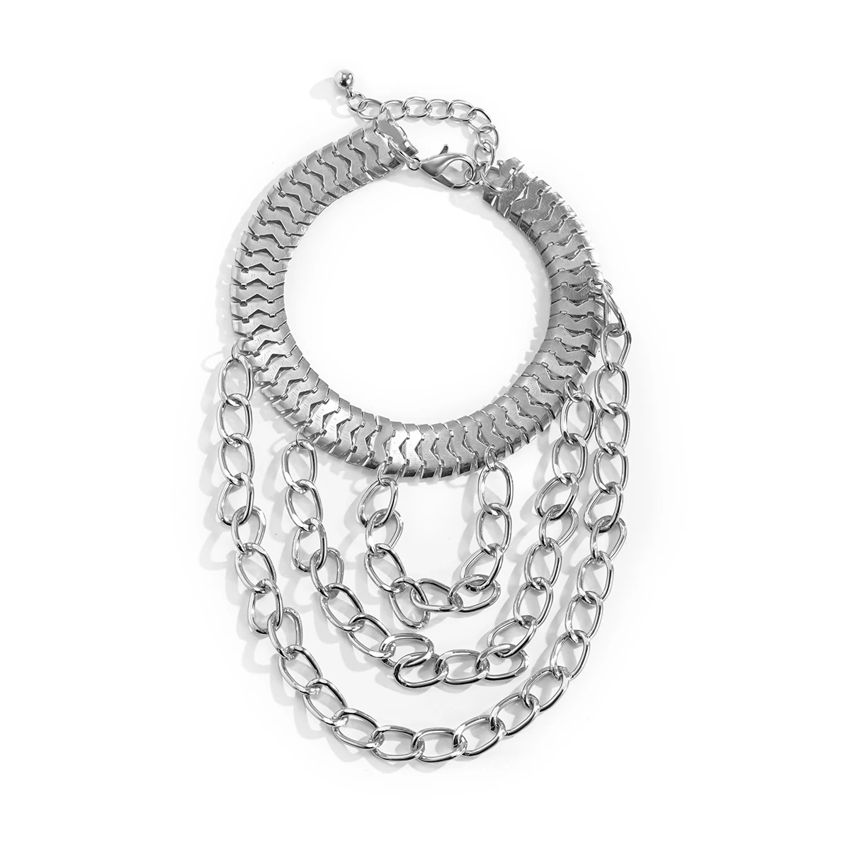 IngeSight.Z Multi Layered Link Chain Tassel Bracelets Anklets for Women Punk Gold Color 18 Scf5025c57a964414a5a17fc9a170d903W