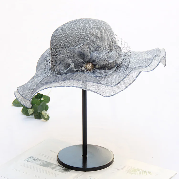 Ladies Flower Straw Beach Hats Straw Hat Woman Summer Ladies Summer