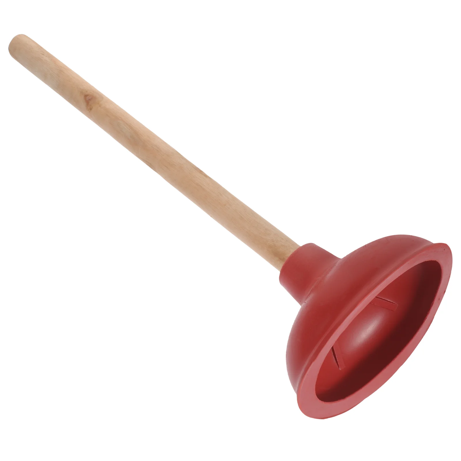 

Heavy Duty Toilet Plunger Wooden Handle Plunger Portable Plunger Bathroom Plunger for Home