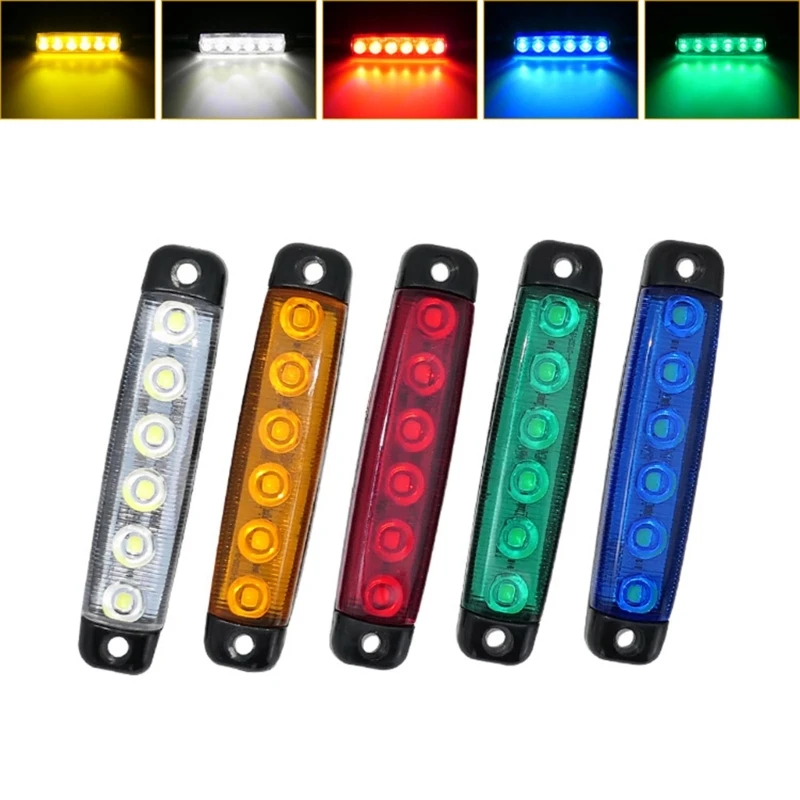 2x 6led Car Truck Emergencybeacon Warning Hazard Flash Strobe Light