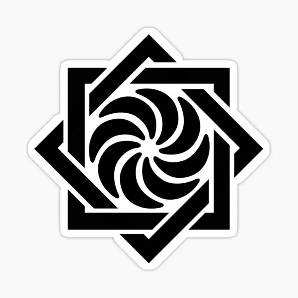 

Armenian Symbol Of Eternity 5PCS Car Stickers for Room Fridge Water Bottles Car Decor Background Anime Living Room Art Funny
