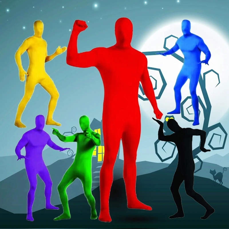 Spandex Tights Suit Adult Unisex Costume Halloween Cosplay