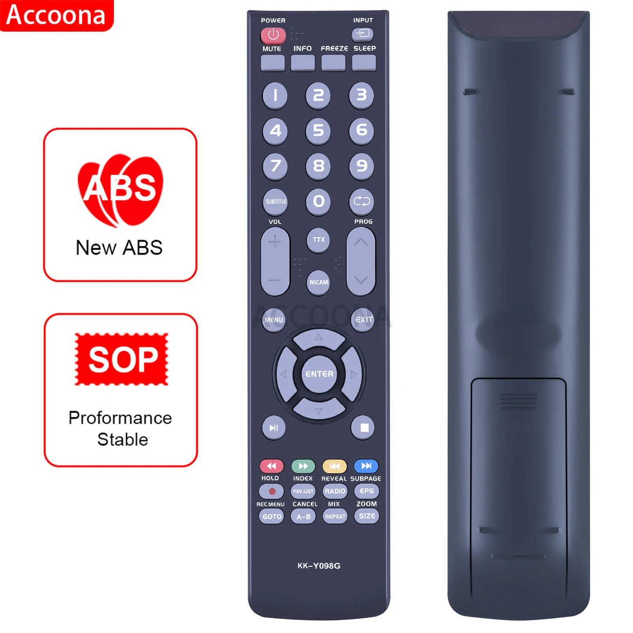 Telecomando Tv, Per Shownic Haier Konka Ecostar Bright Tornado Kk-Y098A Kk-Y098B Kk-Y098D Kk-Y098E Kk-Y098G Telecomando Tv