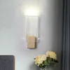Small modern luxury crystal wall mounted lighting brass led hotel reading beside art decor wall lamp copper sconce headlights 4