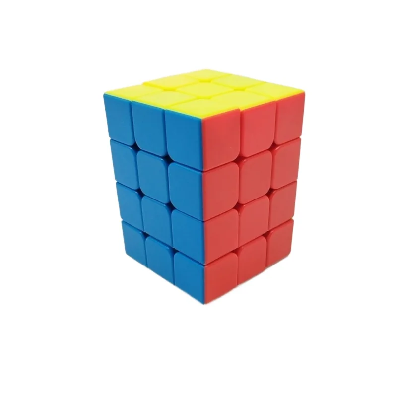 Camouflage Cube False 3x3x4 Cuboid Magic Cube Fake 334 Cubo Magico Puzzle Antistress Toys For Boy Children Educational Toys 4