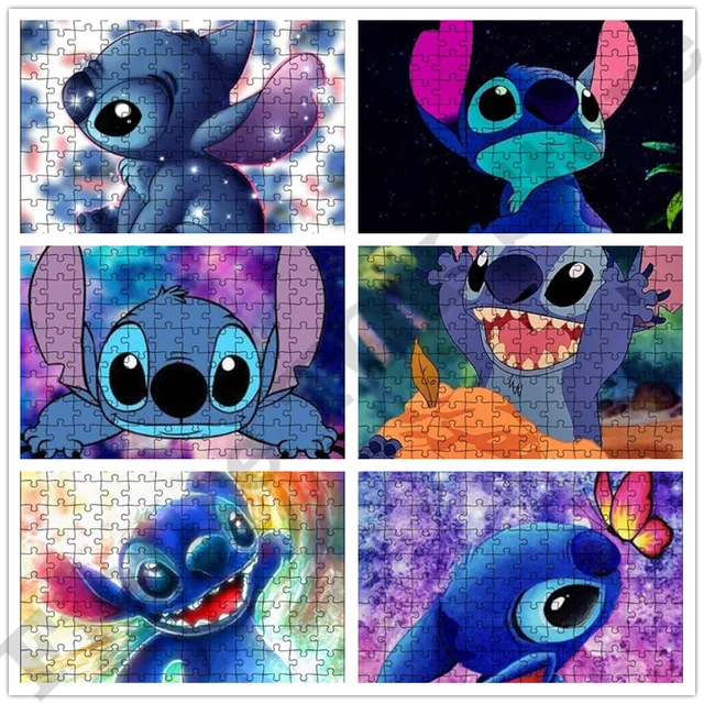 Disney Puzzles Toys Cartoon Lilo & Stitch 1000 Pieces Adults Puzzle For