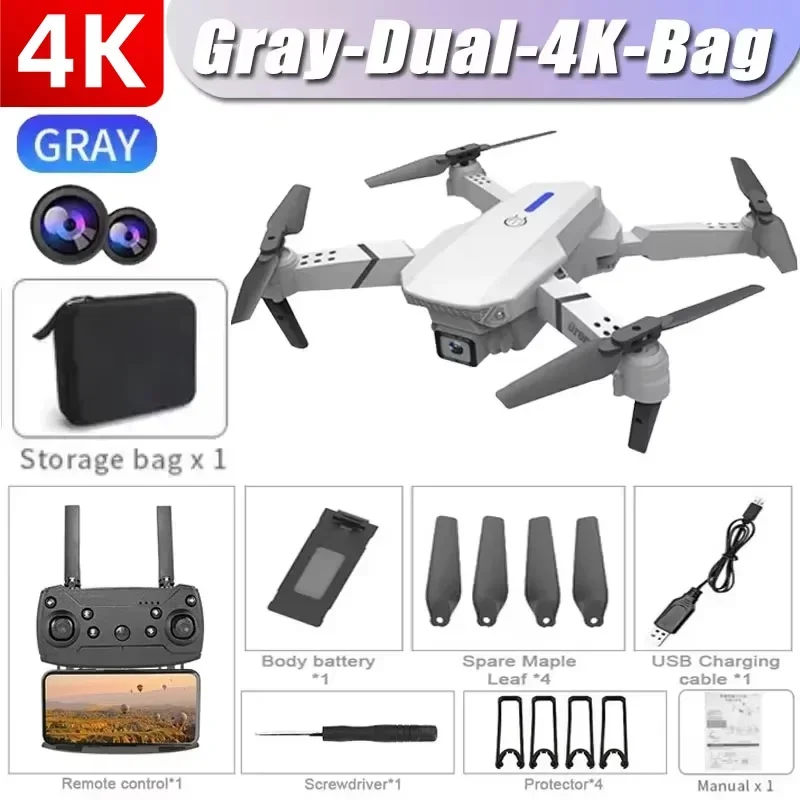 Gray-Dual-4K-Bag