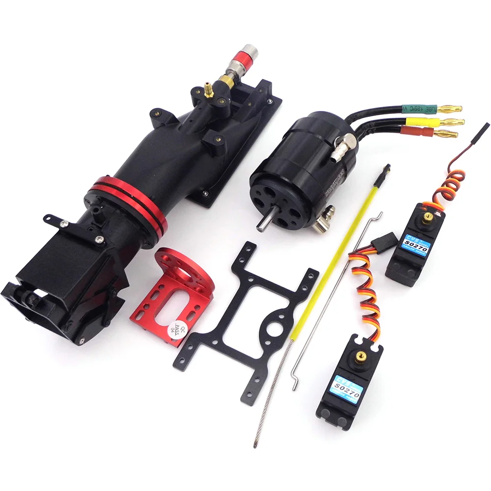 Water Thruster Jet Pump 29mm Turbo Reverse CNC 4Blades Propeller 3660