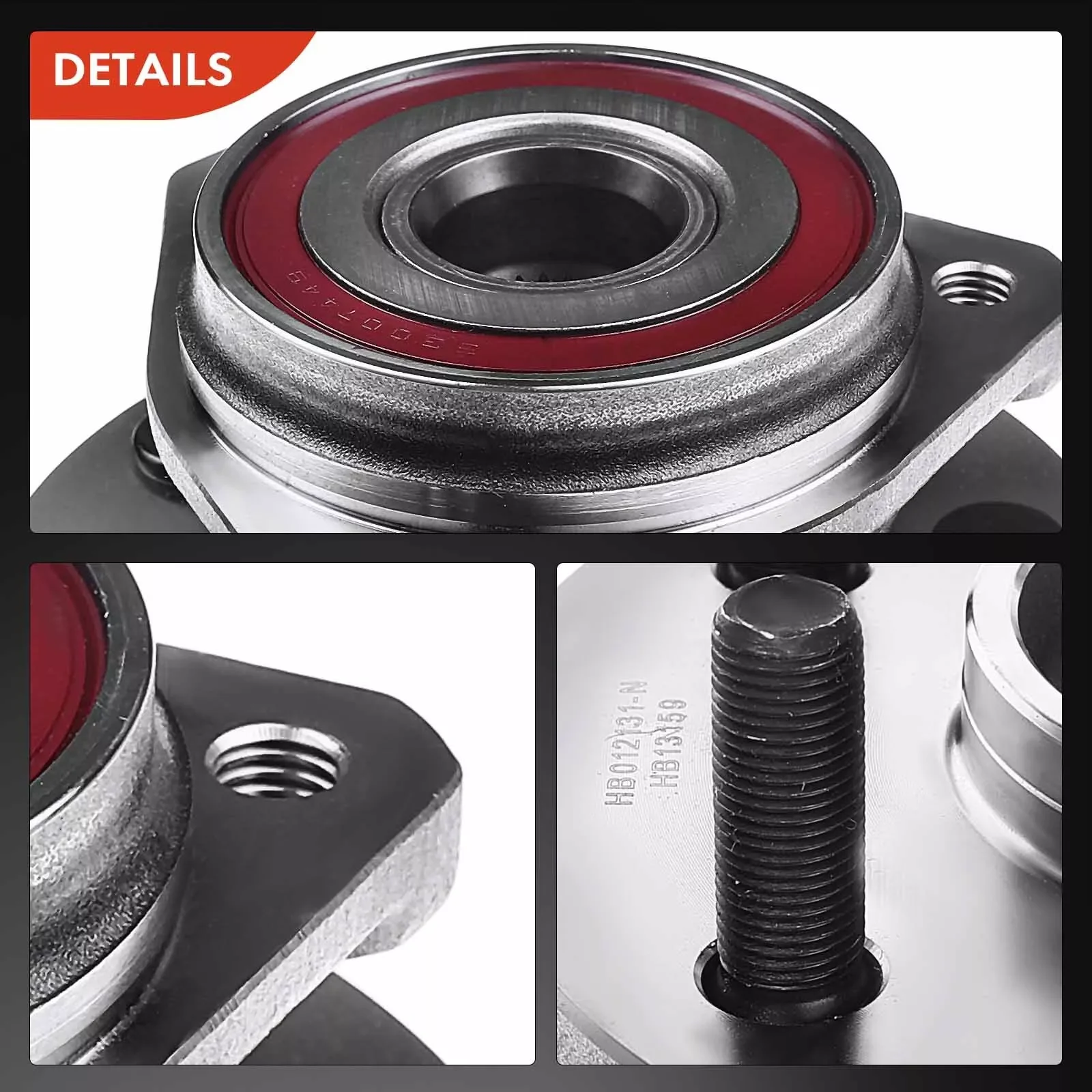 Front CV Axle Shaft Assembly + Hub Bearing for Jeep Grand Cherokee WJ 1999-2004