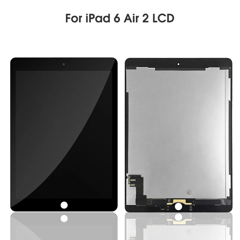 Tested For iPad Air 2 LCD Assembly For iPad 6 A1567 A1566 Lcd Display Touch Screen Digitizer Panel Replacement