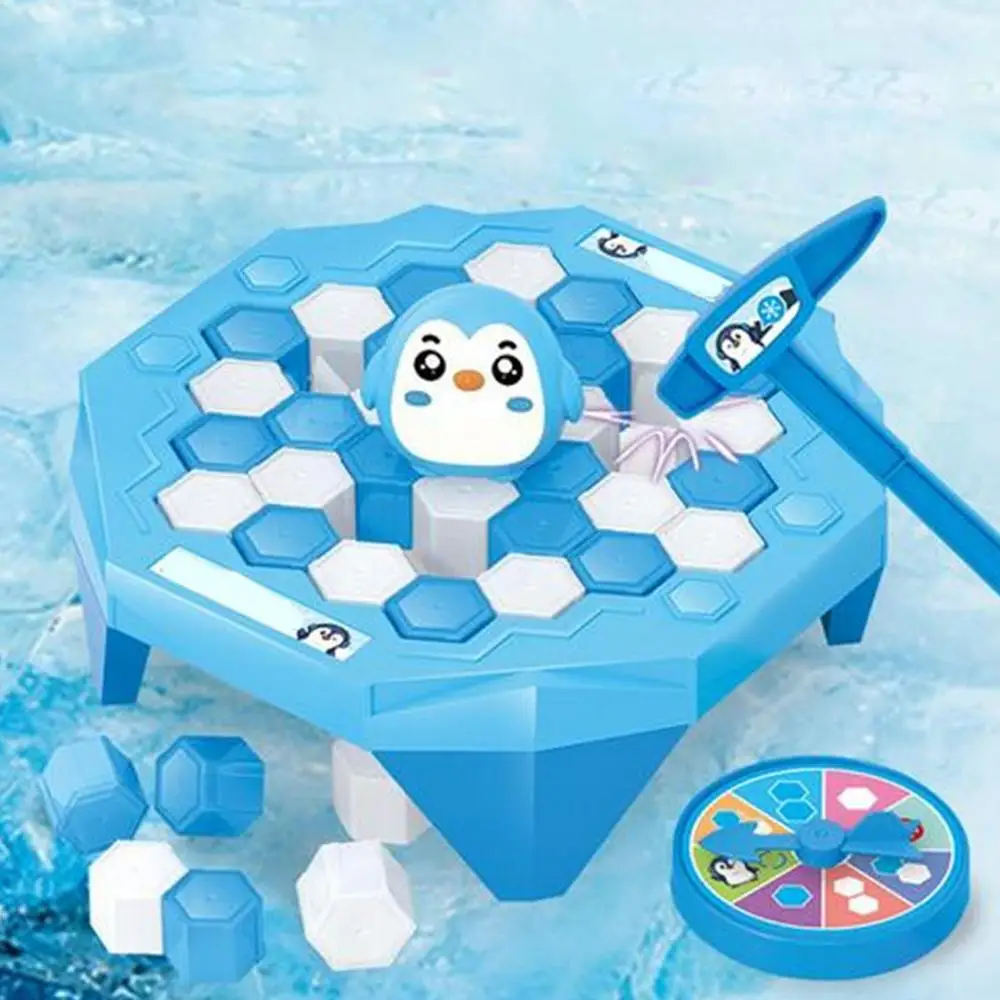 Penguin Ice Breaking Board Game Interactive Educational Toy_voghion.com