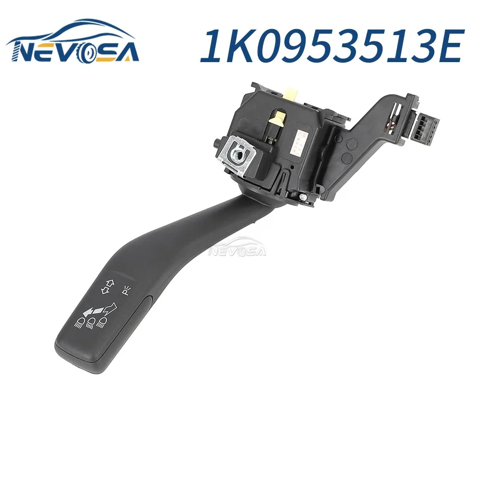 

NEVOSA Turn Signal Switch For Audi A3 S3 Sportback Quattro For VW Golf 6 Jetta Tiguan Touran Cruise Steering Control 1K0953513E