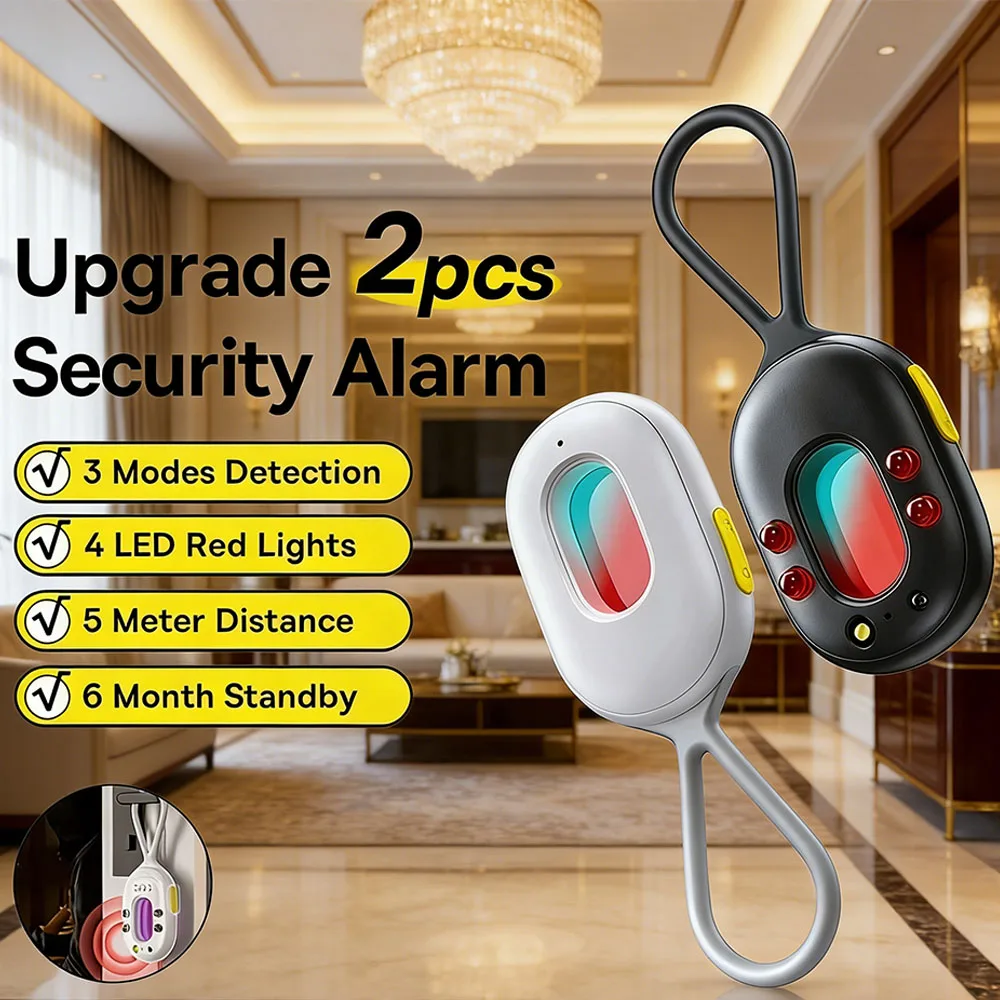 Security Alarm Detector, Upgrade Sound Protection Sensor, Anti-theft ...