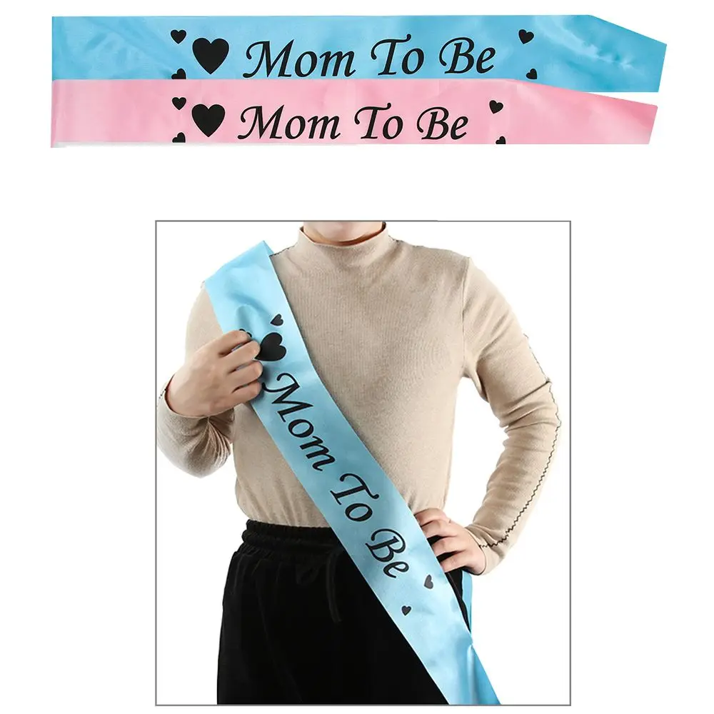 1Pc Mummy To Be Sash Boy Girl Baby Shower Sash Incinta Neonato Decorazione Per Feste Mamma Nonna Sorella Grande Tata Aunty Bomboniera Regali