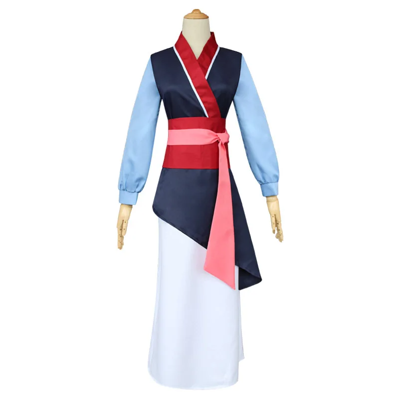 Erwachsene Hua Mulan Kostüm junge Mulan Kostüm Kleid Frauen Mushu Drachen Halloween Bühne Teen Mulan Cosplay Karneval Kostüme groß