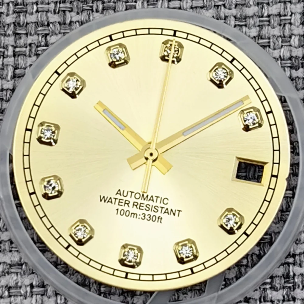 Luxury Sunburst Dial & Diamond Hand Set - Multi-Color Collection