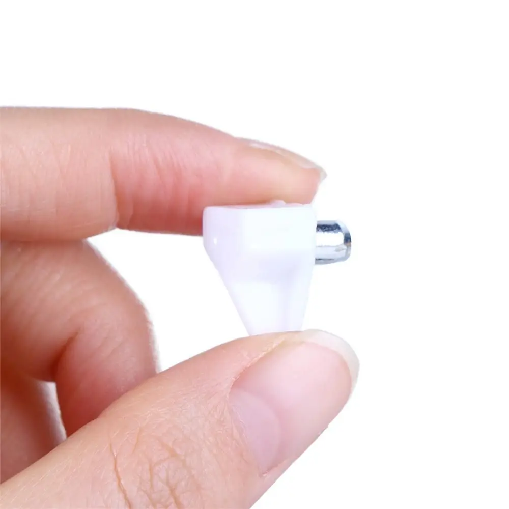 Supporti per Scaffali in Plastica e Legno, Perni e Staffe per Armadi e Credenze, Accessori Hardware per Mensole - immagine 2