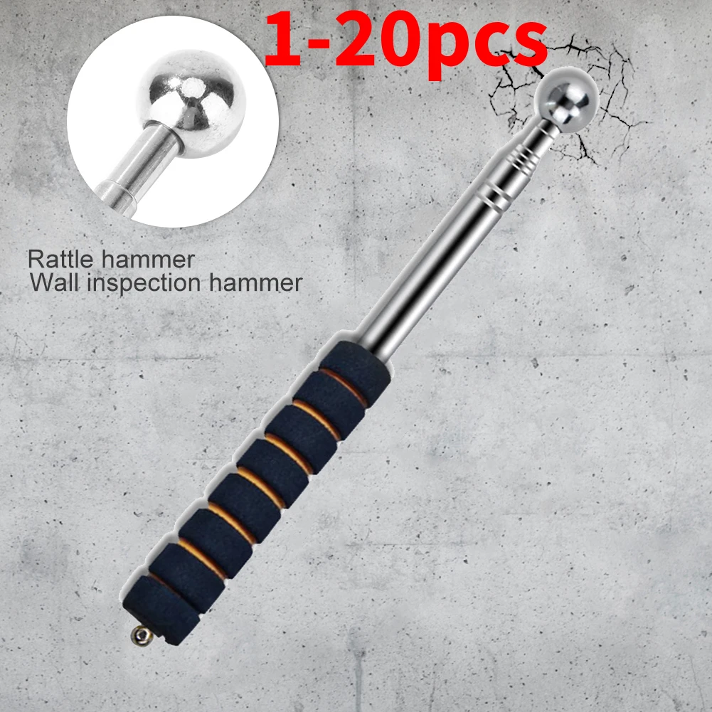 Empty Drum Checker Telescopic Wall Inspection Hammer Walls Floors