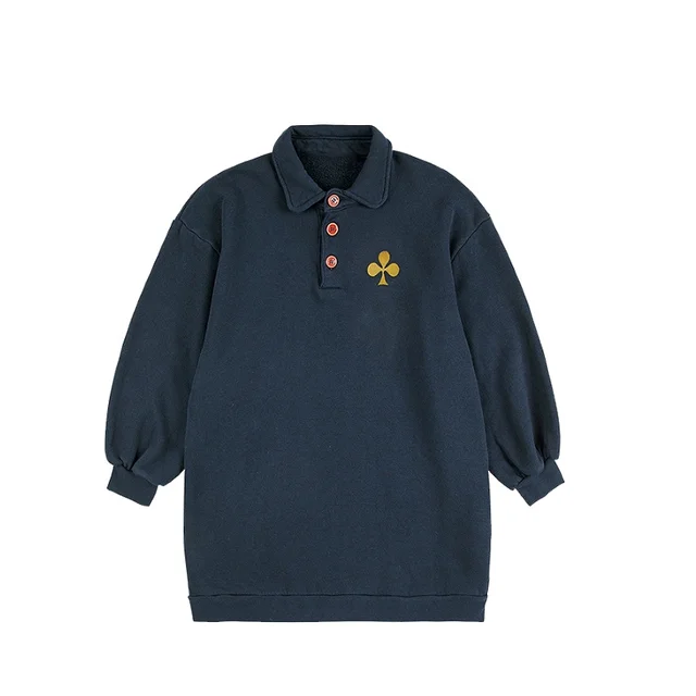 Fashion Girls Dress 2025 Autumn Winter Long Sleeve Fashion Dresses Printed Kids Skirts Series Outfit Clothing 4