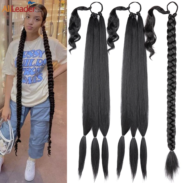 Synthetic Hair Extensions Ponytail 26/36 Inches Super Long Wrap