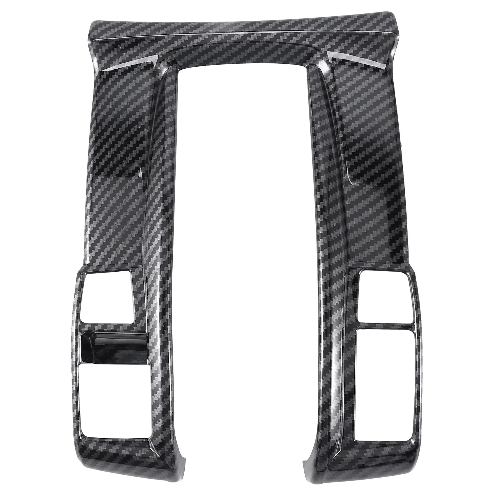 Carbon Fiber Center Console Gear Shift Panel Frame Cover Trim for Honda Civic 2016-2019